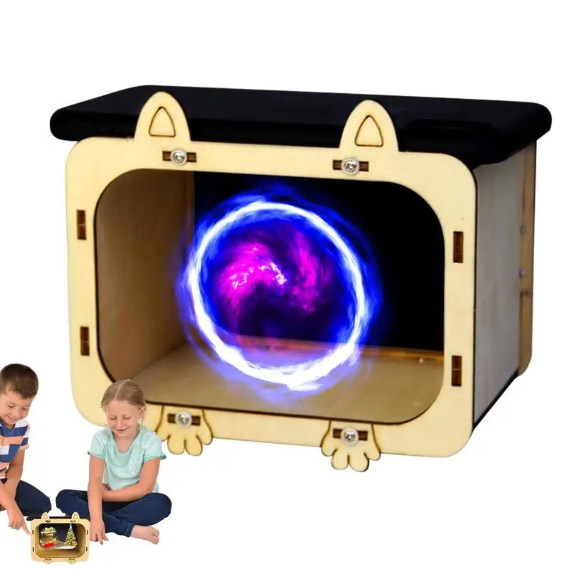 Phone Hologram Projector Wooden Mini DIY Cardboard Home Cinema Theater Mobile Smartphone Hologram Display Stands Projector Multi Oasis Select