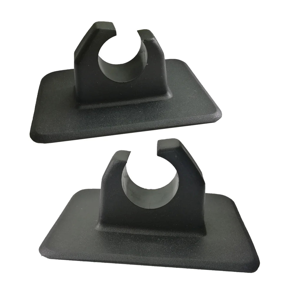 2pcs PVC Inflatable Boat Paddle Clips Oar Rowing Pole Paddle Clips Holder Mount Patch for Rowing Boat Dinghy Kayaks Accessories Oasis Select