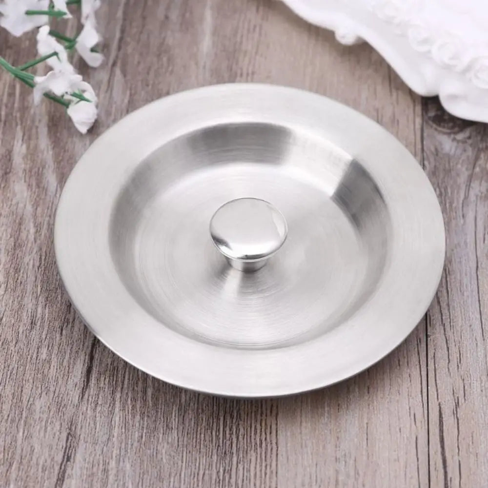 Kitchen Laundry Bathroom Sink Stopper Stainless Steel Bath Tub Sink Floor Drain Water Stopper Tool 8.8CM Filter Plug Oasis Select
