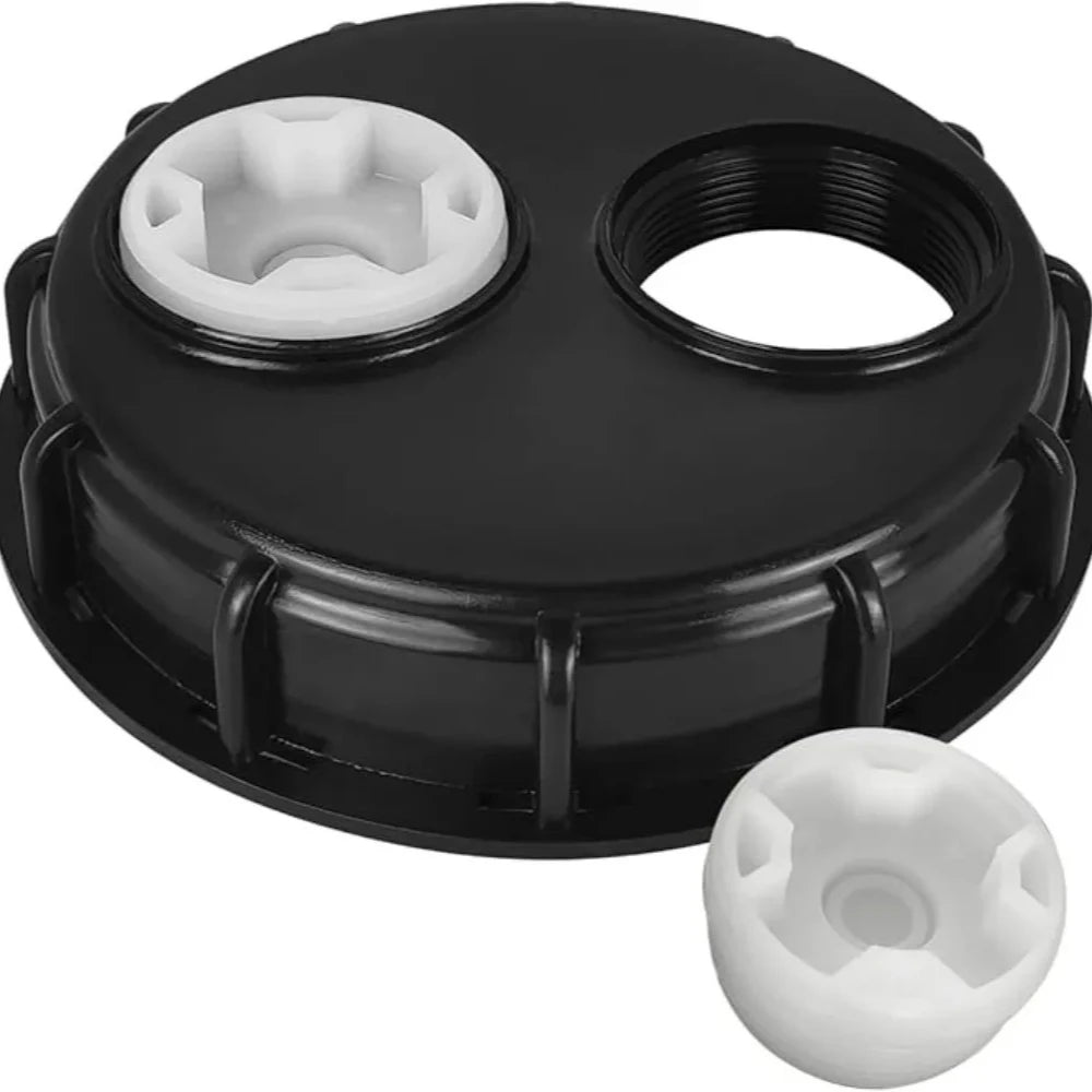 IBC Tank Lid 16.3 Coarse Threaded Cap 1000L Ton Barrel Bucket Breath Valve Cover Chemical Food Water Liquid Storage Oasis Select