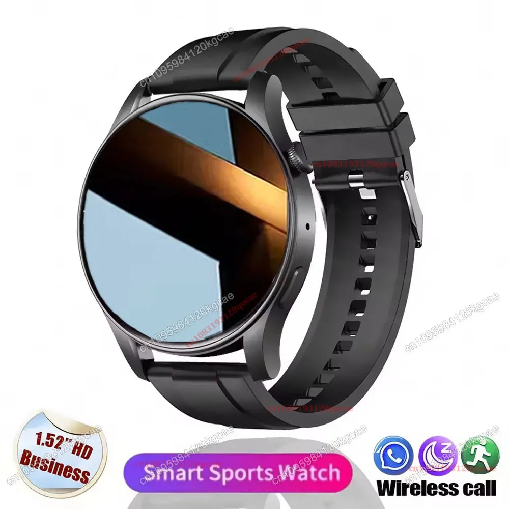 Bluetooth Smartwatch for Men – Heart Rate, Fitness & Calls