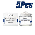Hoygi Rice Clay Mask – Brightening, Pore Cleansing & Hydrating Clay Face Mask Oasis Select 5 x 100g Boxed