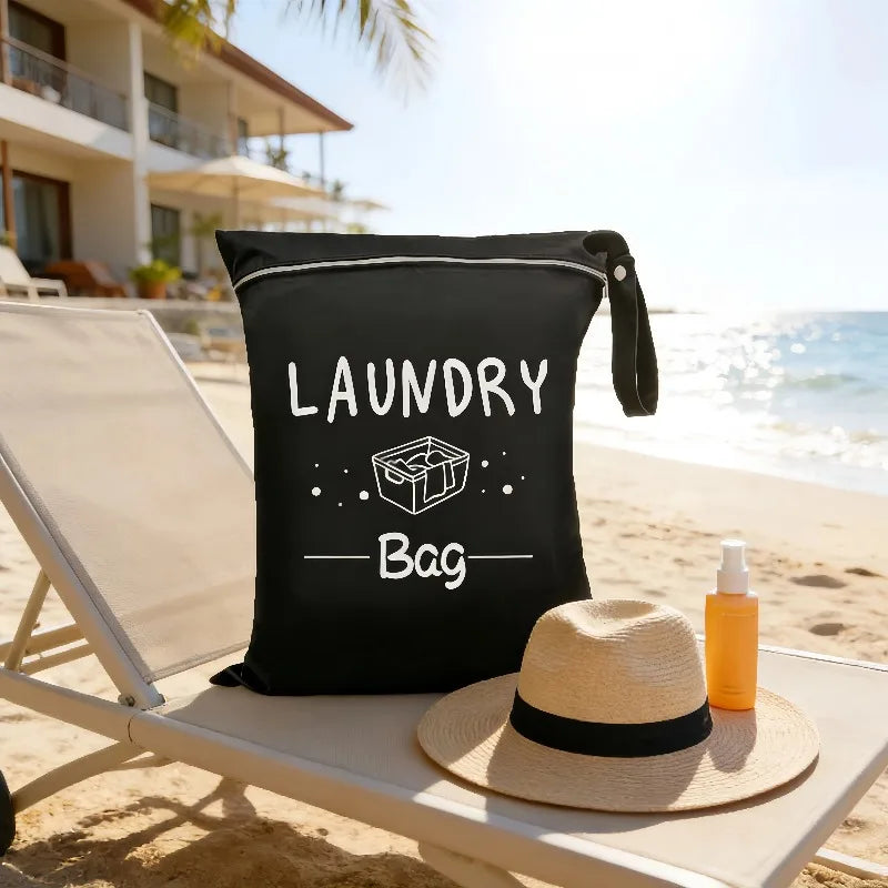 Laundry Pouch Lightweight Dirty Clothes Organizer Bag Practical Storage Sack for Fitness Swimming and Outdoor Beach Use Oasis Select
