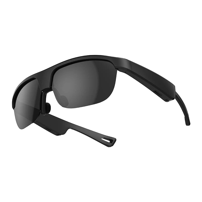 New Outdoors Men Women Fashion Sunglasses Waterproof Blue Tooth 5.3 Earphones Glasses UV Resistant Sports Glasses Voice Calls Oasis Select BK