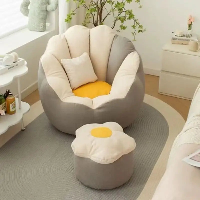 Lazy sofa rental living room small sofa single recliner tatami parcel flower sofa Oasis Select