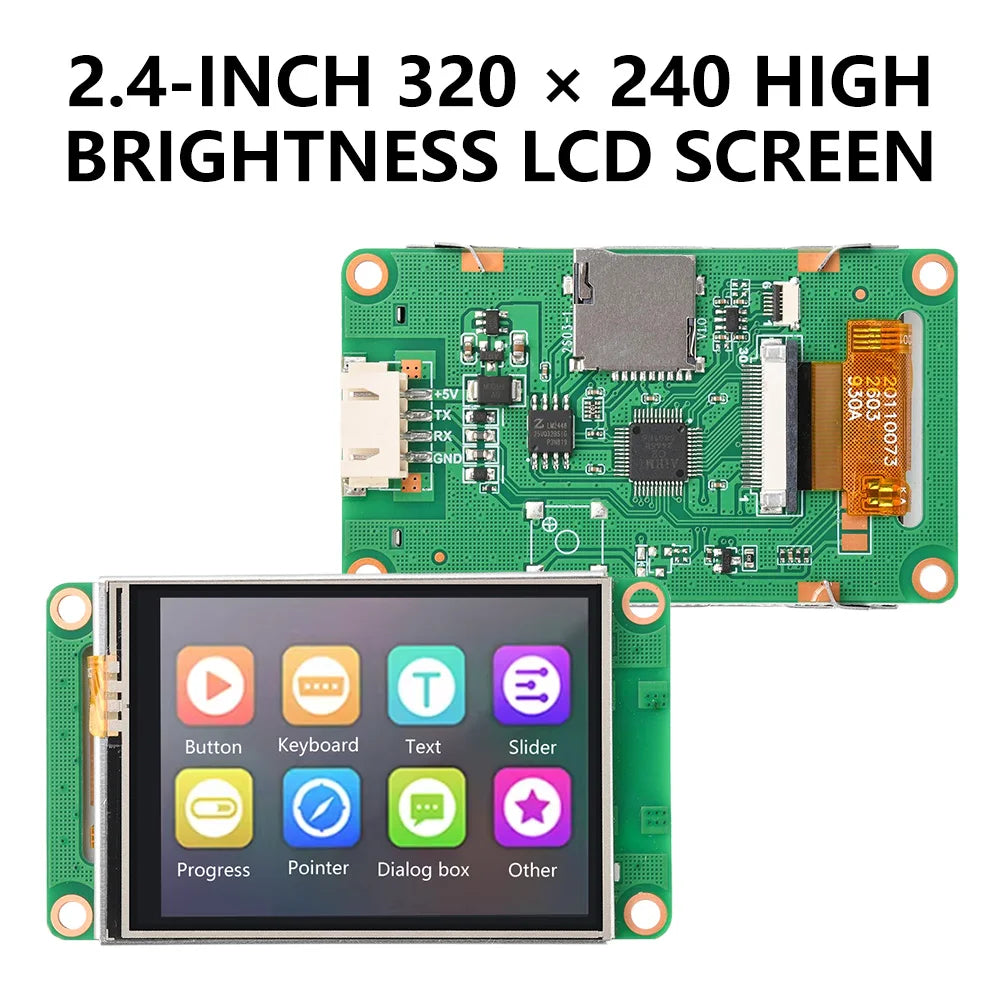2.4-Inch 320×240 LCD Screen High Brightness Display SPI Interface Ultra Thin Module For Embedded Installation Oasis Select