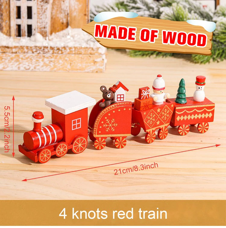 Christmas Decorations for Home Cristmas Ornament Christmas Train Merry Xmas Navidad Noel Gifts Happy New Year Oasis Select 1998R