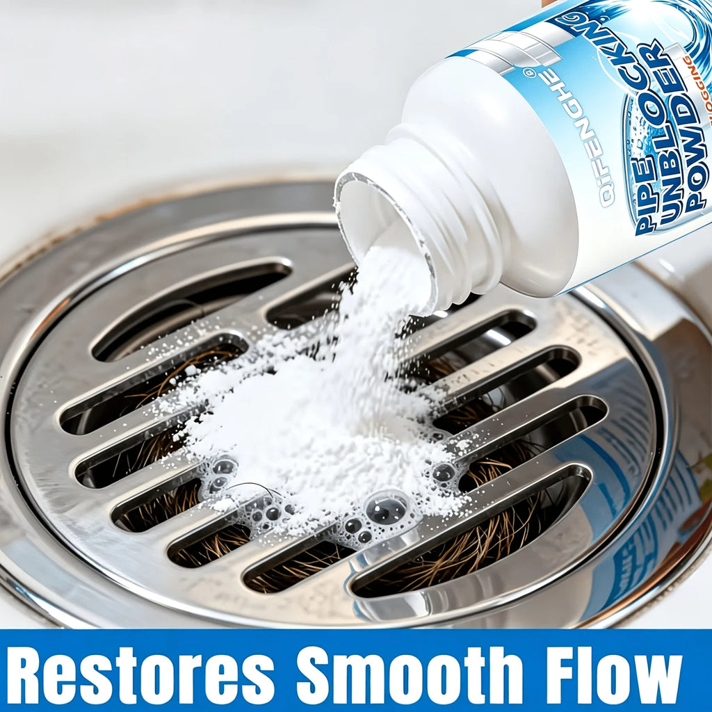 QIFENGHE Drain Dredging Powder – Sink & Pipe Cleaner Drain Cleaning Powder Oasis Select