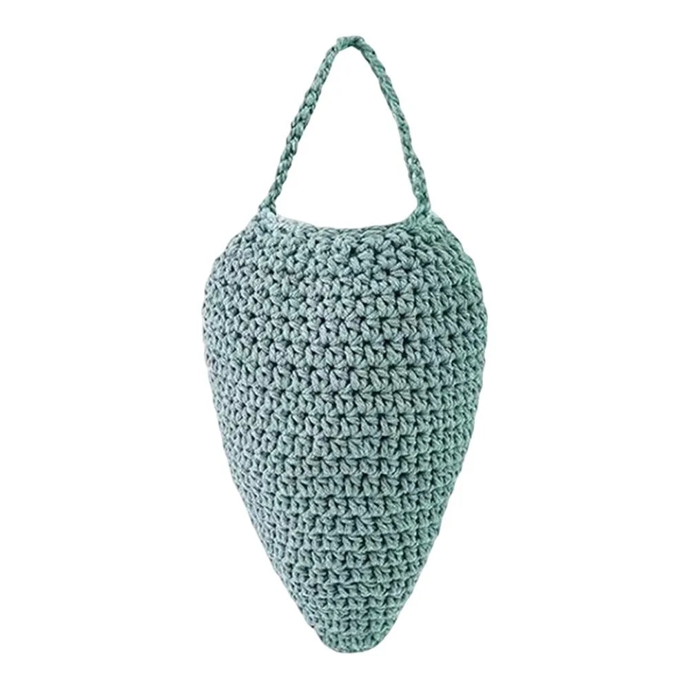Large Size Crochet Wasp Nest Portable Design Cotton Rope Woven Hanging Wasp Traps Effectively Repelling Wasps Oasis Select Blue-18x23cm