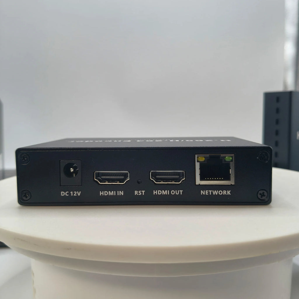 HD 4k Encoder Live Streaming H.265 HEVC H.264 WiFi HD to IP Video Encoder with TF Card Recording RTMP RTSP SRT UDP HLS ONVIF Oasis Select