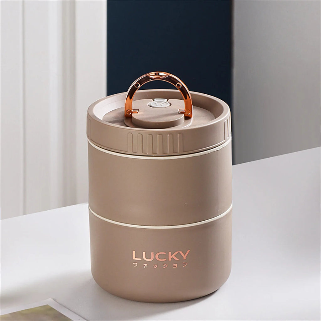 Thermal Lunch Box Bento Box Portable Insulated Lunch Container Stackable Leakproof Stainless Steel Food Container Oasis Select H