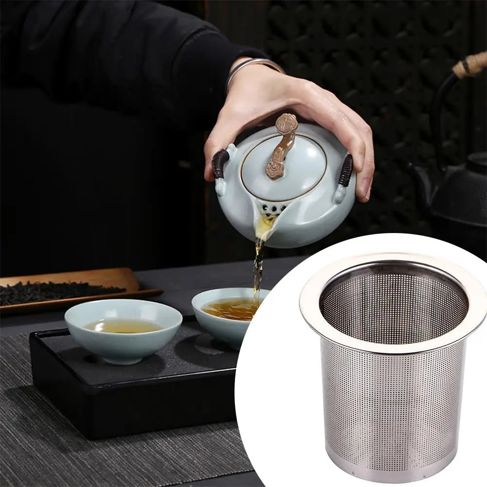 Reusable Tea Leak Stainless Steel Filter Coffees Infuser Basket Tea Strainer Teapot Cup Filter Multi Teapot Infuser Leak Oasis Select