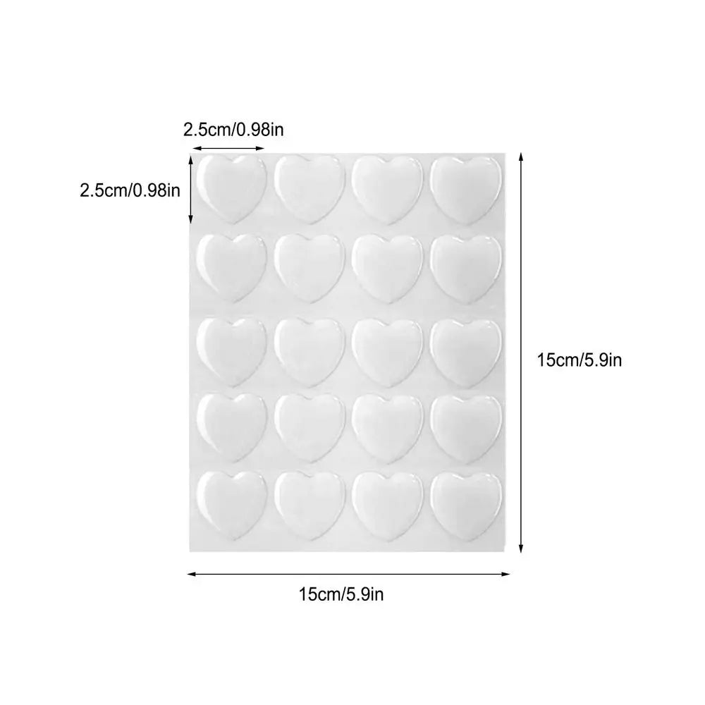 Clear Convex Decals Crafting DIY Crystal Clear Epoxy Adhesive Circles Bottle Cap Stickers Resin Patch Dots For Bottle Caps Oasis Select love