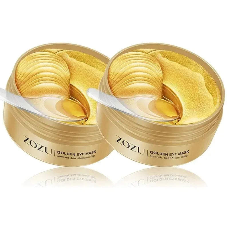 120-Pack Avocado Gold Collagen Eye Masks – Firm & Hydrate Collagen Eye Mask Oasis Select Gold 2 Boxes