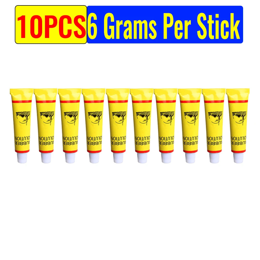 30-5pcs Car Motorcycle Bicycle Tire Repairing Glue Inner Tube Puncture Repair Glue Agent Emergency Portable Repairing Tyres Oasis Select 10pcs