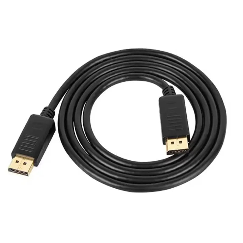  1.8M DP to DP DP Cable Displayport Video Audio Cable Adapter For Phone TV Box Laptop Video Game DP Cable Display Port Oasis Select