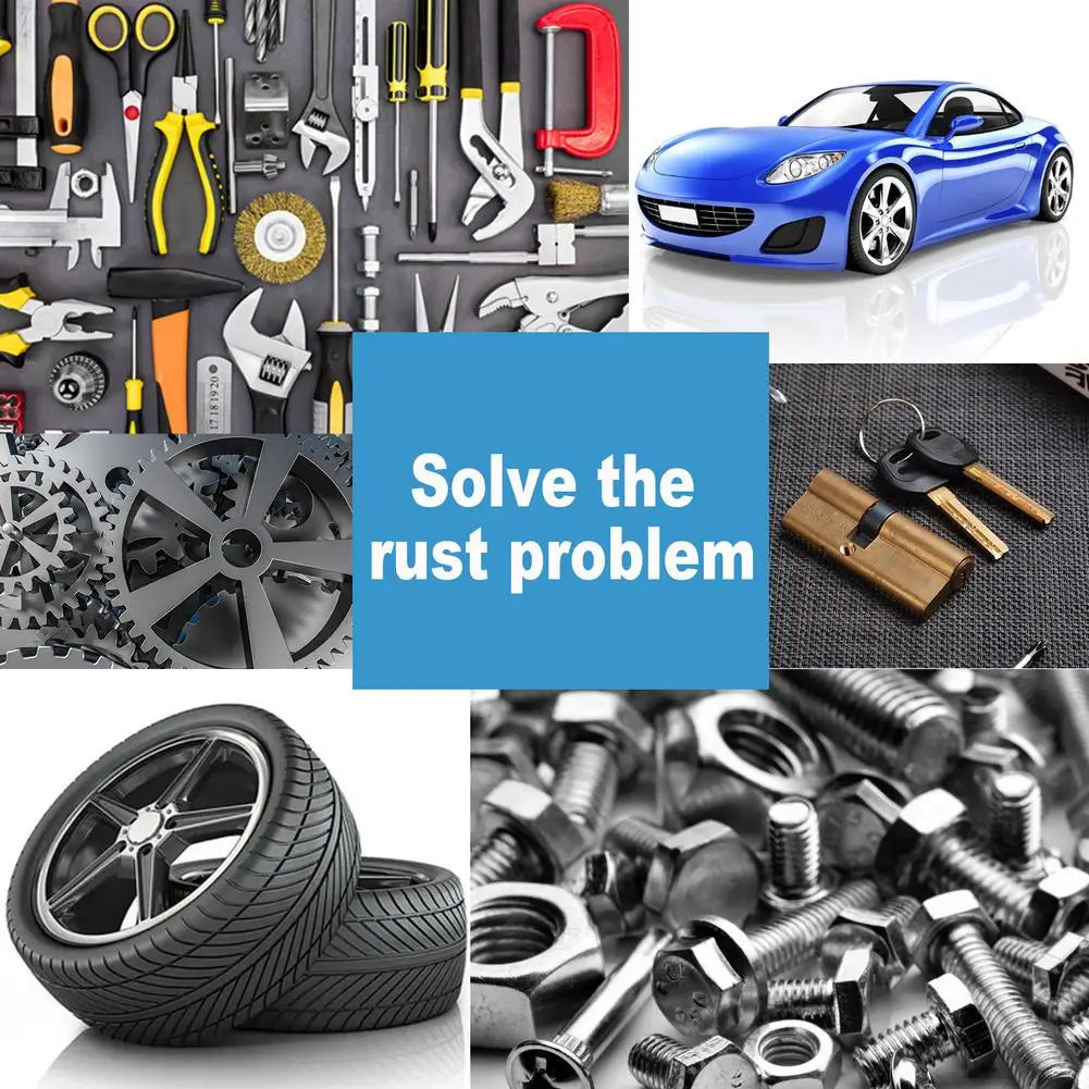Car Metal Rust Removal Spray, Paint & Wheel Iron Powder Remover, Anti-rust Anti-oxidation Auto Detailing Maintenance Protection Oasis Select