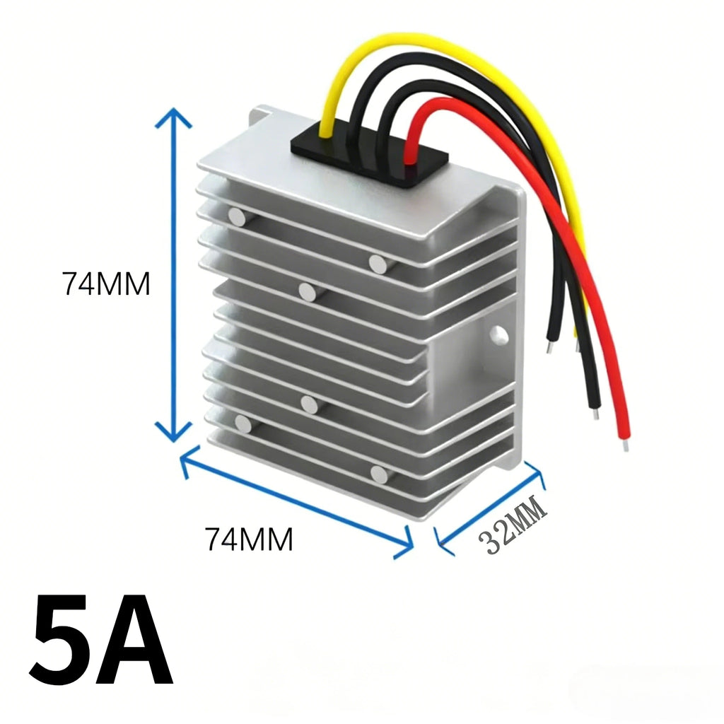 9-36V 12V 24V to 16.8V 14.6V 12.6V 13.8V 1A-25A Constant Current DC Battery Charger for Lead-acid Lithium Lifepo4 Batteries Oasis Select 5A 9-36V 12.6V