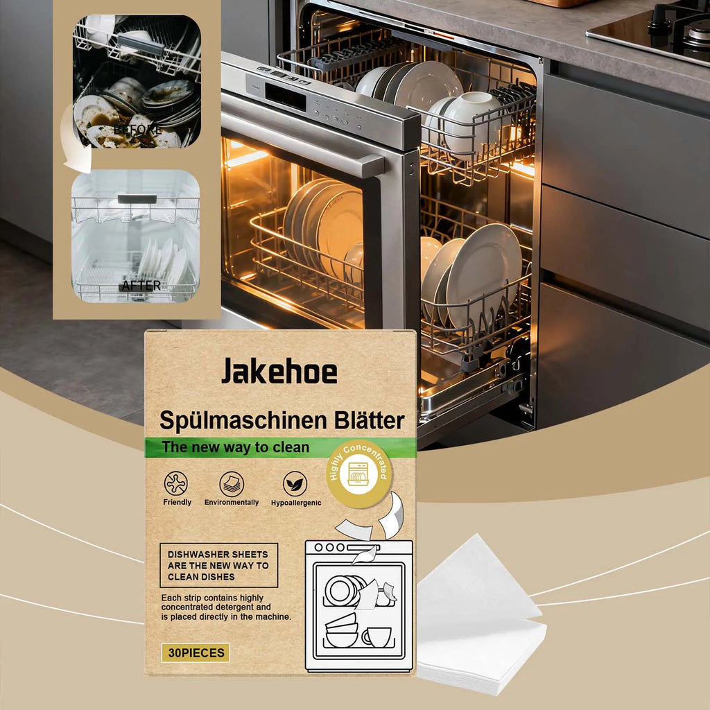 Dishwasher Cleaning Tablets Oil Dirt Removal Descaling Detergent Tablets High Efficient Kitchen Cleaning Tools for Dishwasher Oasis Select