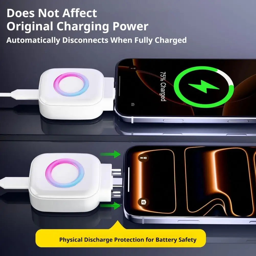 140W Type-C Fast Charging Adapter Automatic Power Off Anti Overcharge Protection Full Charge Separator Safe Charging Device Oasis Select