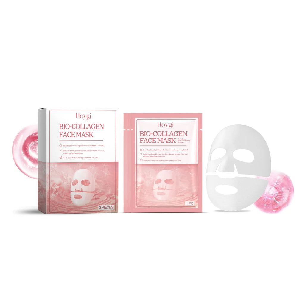 Hoygi Bio-Collagen Deep Sheet Mask – Hydrate, Firm & Brighten
