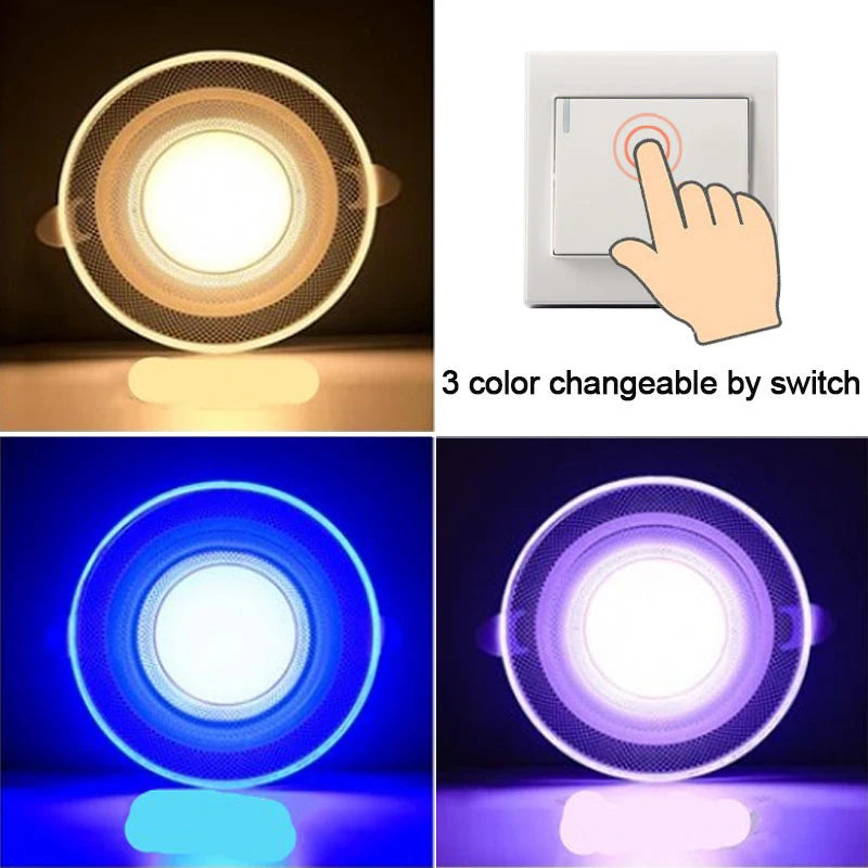 POCKETMAN 5W LED Downlight 3-Color Recessed Ceiling Spotlight