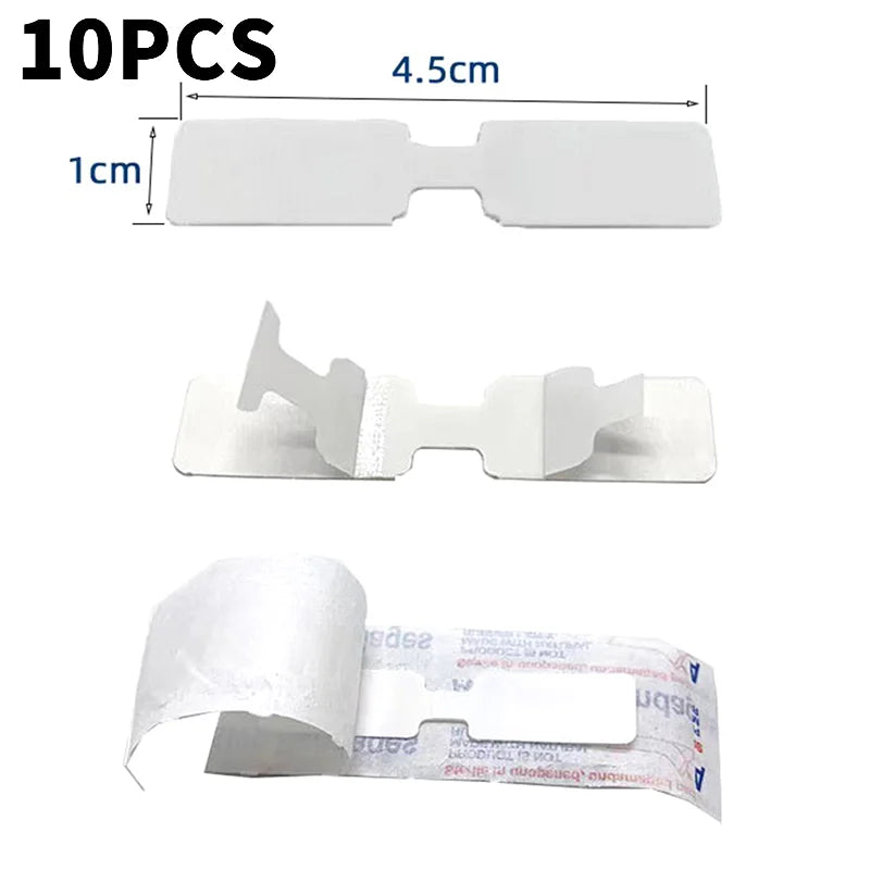 Emergency Wound Closure Zip Stitch Sutures Bandaids Repair Wounds Without Stitches For Outdoor Activities Quick Clot Wound Oasis Select 01