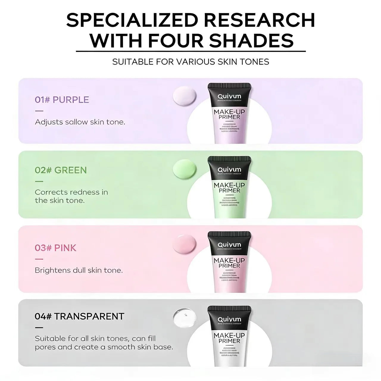 Base Makeup Facial Moisturizing Primer Moisturizing Primer Invisible Pores Smoothing Fine Lines Brightening Moisturizing Oasis Select