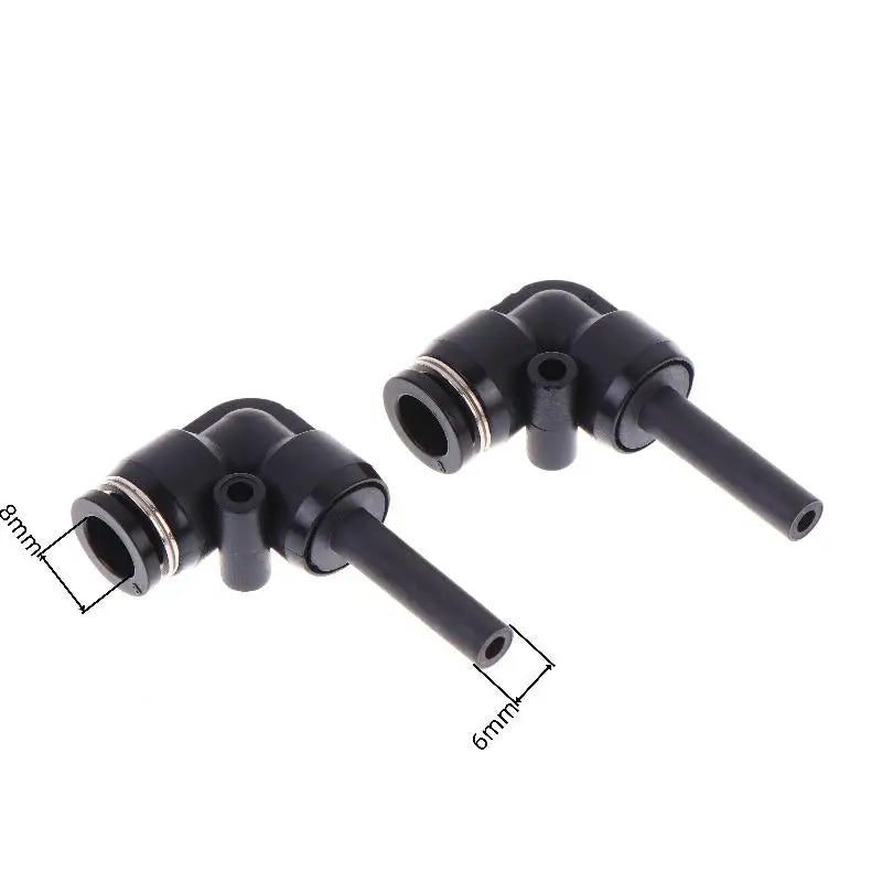 PLJ Pneumatic Quick-Insert Reducing Connector 4–10mm | 2/10 Pcs