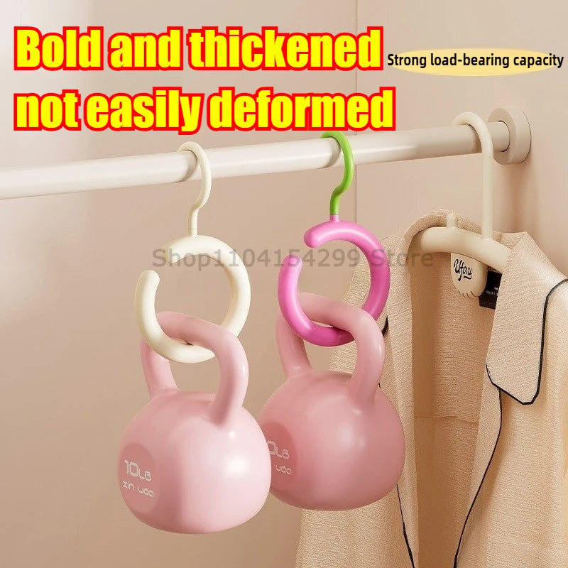 Hat Storage Clothes Hanger Invisible Luxury Multi-Function Hook Home Use New 2025 Plastic Coat Hanger Nordic Sle Adult Closet Oasis Select