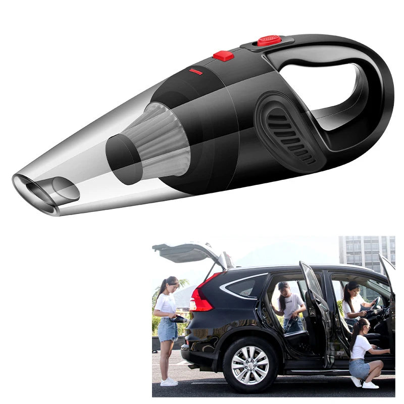 Handheld Vacuum Cleaner Powerful Cyclone Suction Rechargeable Vacuum Cleaner Quick Charge For Car Home Pet Hair Oasis Select
