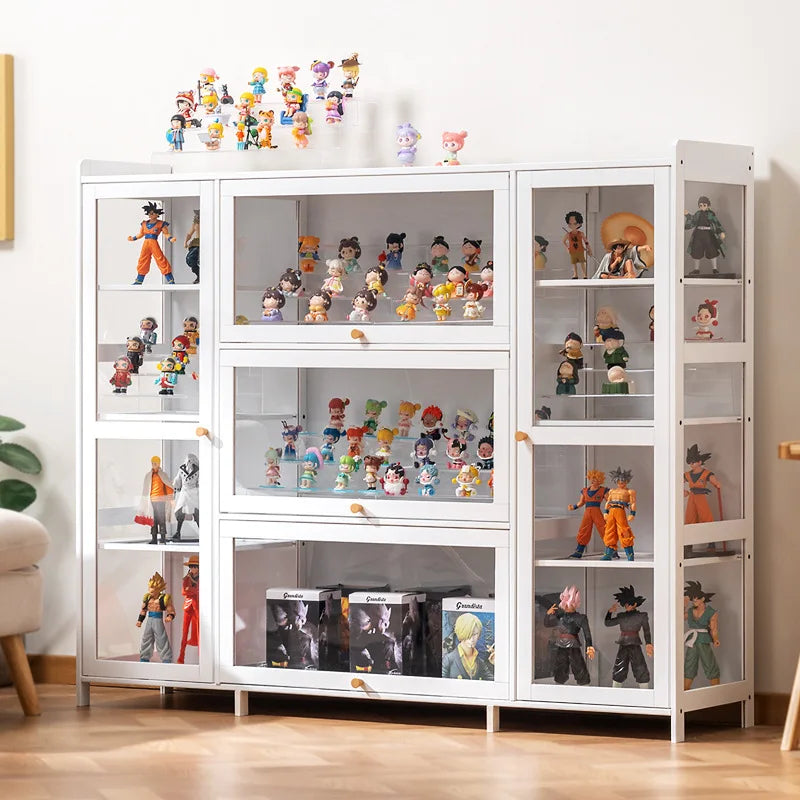Model figure storage box Acrylic transparent doll storage doll doll display box Dust-proof display cabinet box Oasis Select