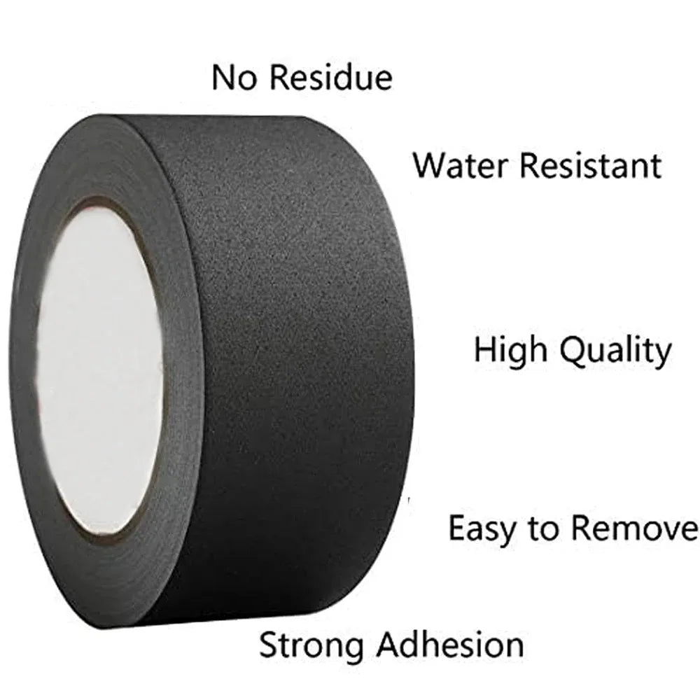 Matte Cotton Tape 1/2 Pack – Easy-Tear, Non-Reflective, 10m