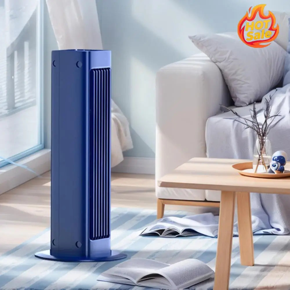 Leafless Fan Remote Control Bladeless Air Cooler Fan LED Desktop Standing Fan for Bedroom Living Rooom Bathroom Oasis Select