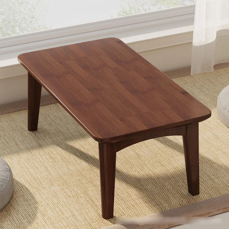 Bay window folding table, home Chinese-style coffee table, tatami, window sill, balcony, Nanzhu tea ceremony table, low table, b Oasis Select