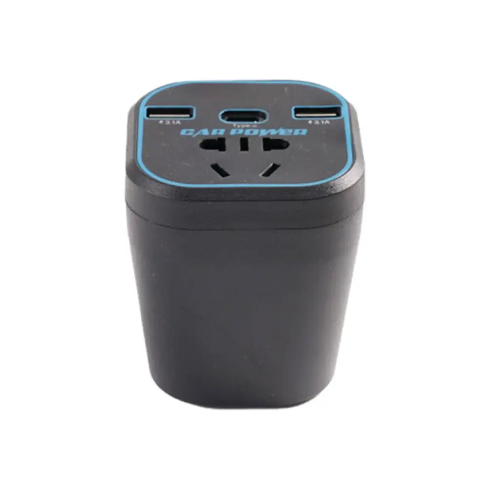 200W Car Power Inverter 12V/24V to 110–220V with USB-C Fast Charge Car Power Inverter Oasis Select A