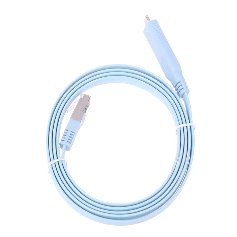 USB-C to RJ45 Console Cable 1.5m – RS232 Serial Adapter