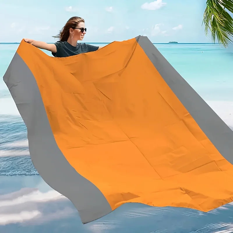 Lightweight Picnic Mat, Extra Large Portable Beach Blanket for Family Camping, Hiking and Outdoor Travel Oasis Select