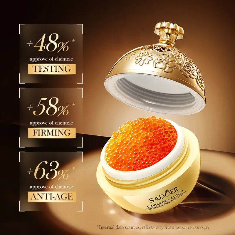 SADOER Caviar DNA Sodium Collagen Frming Cream for Moisturizing Nourish Anti-age Skin Care 30g Oasis Select