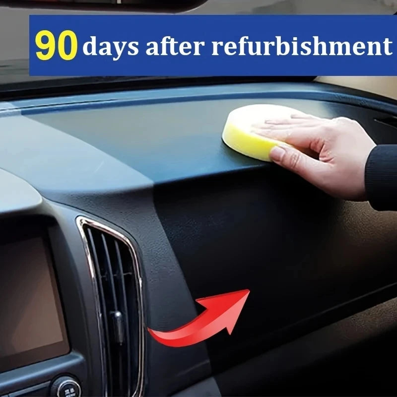Car Interior Wax – Plastic Trim Restorer, Tire Shine & Anti-Aging Glaze