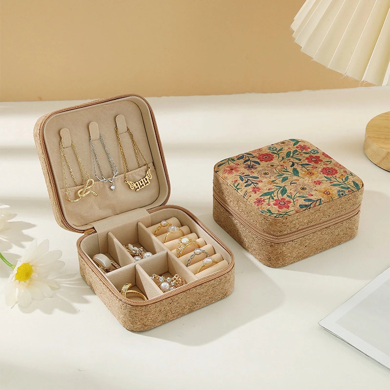 Travel Jewelry Box,Portable Jewelry Organizer Display Storage boxes for Women Girls,for Stud Earrings,Rings,Necklaces, Bracelets Oasis Select C