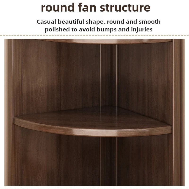 Corner rack Multi-layer triangular storage shelf Living room floor-to-wall cabinet Kitchen corner tripod Oasis Select