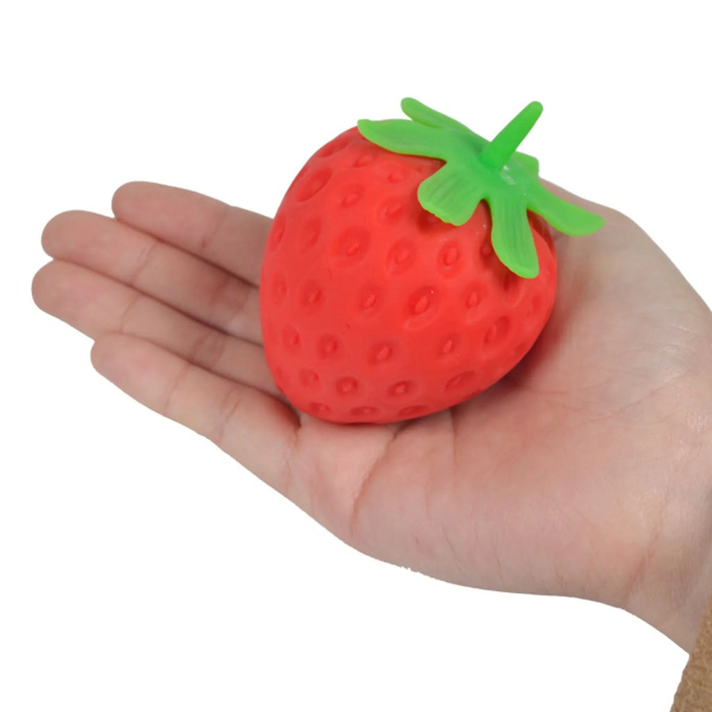 Soft Strawberry Fruit Squishy Toy – Slow Rising Stress Relief for Kids & Adults, Squeeze Anti-Anxiety Sensory Fidget Toy Oasis Select