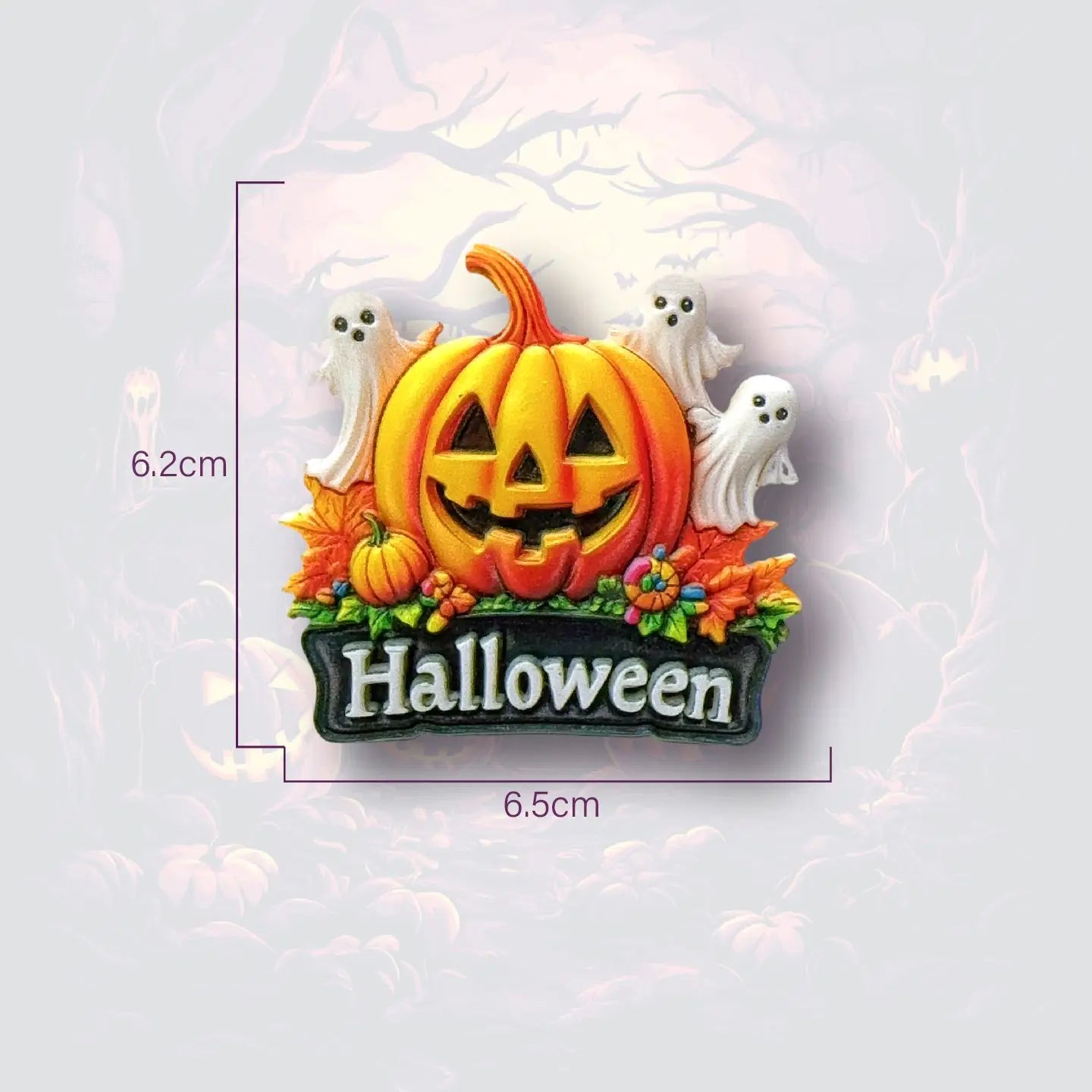 Refrigerator Stickers Halloween Series Souvenirs Creative Gifts Home Decor Magnetic Stickers Accompanying Ceremony High Sense Oasis Select Ghost Harvest