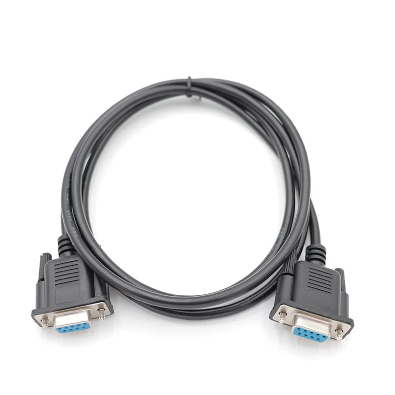 DB9 9Pin Serial Direct cross RS232 Extension Cable Connecting Line DB9 9Pin cable Male To Male/female Data Line Extension Cable Oasis Select