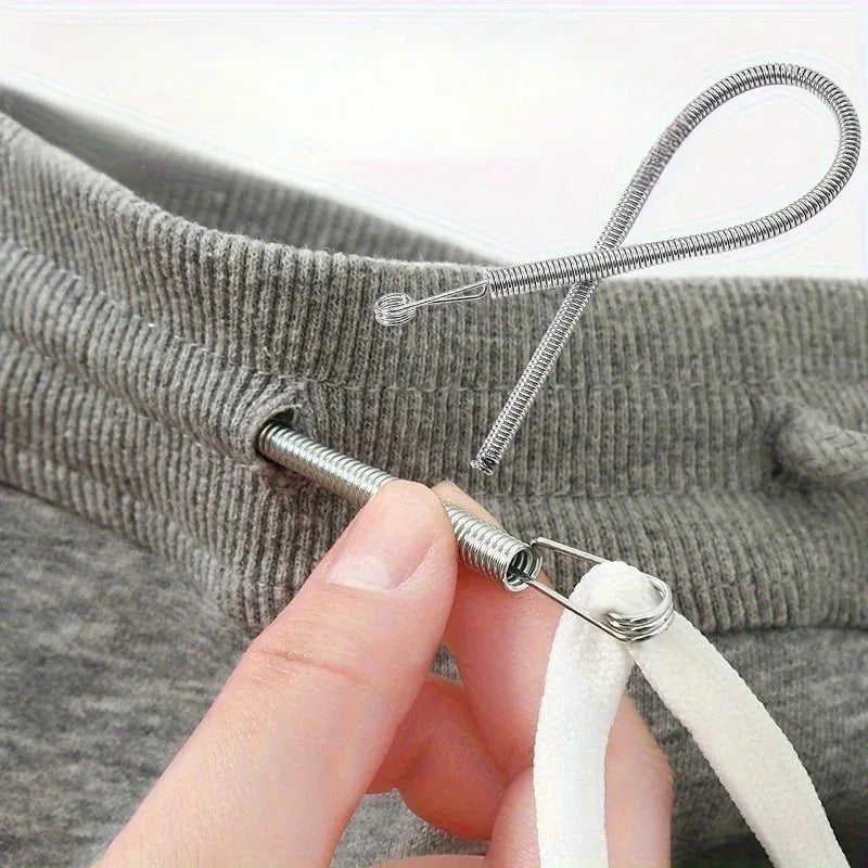 Spring Drawstring Threader – Elastic, Lace & Cord Sewing Tool Drawstring Threader Tool Oasis Select