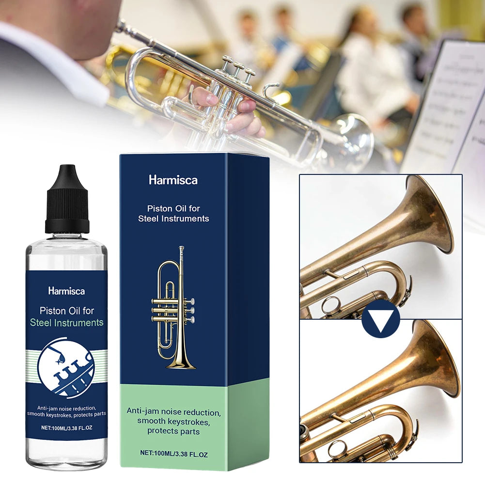 Professional Trumpet Valve Piston Oil Lubricant – 100ml