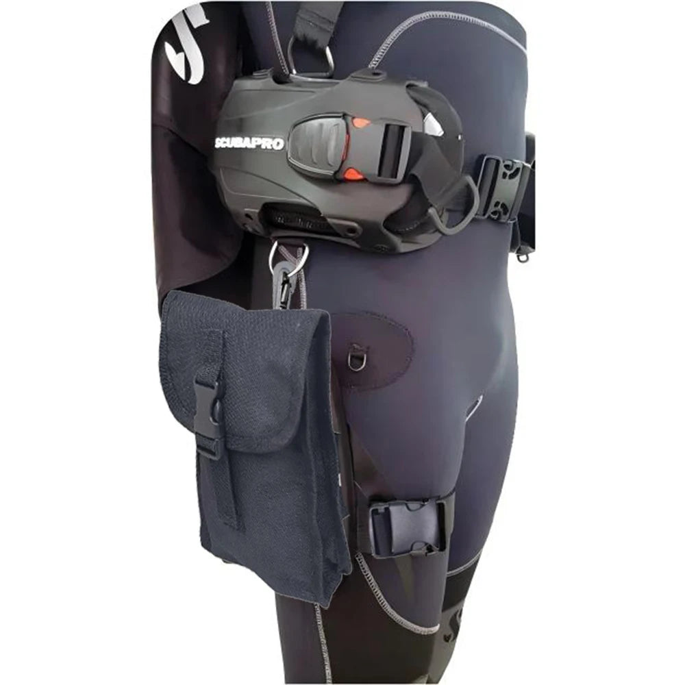 Scuba Diving Cargo Pocket Underwater Easy-access Cargo Carrying Capacity Diver Storage Pouch Oasis Select