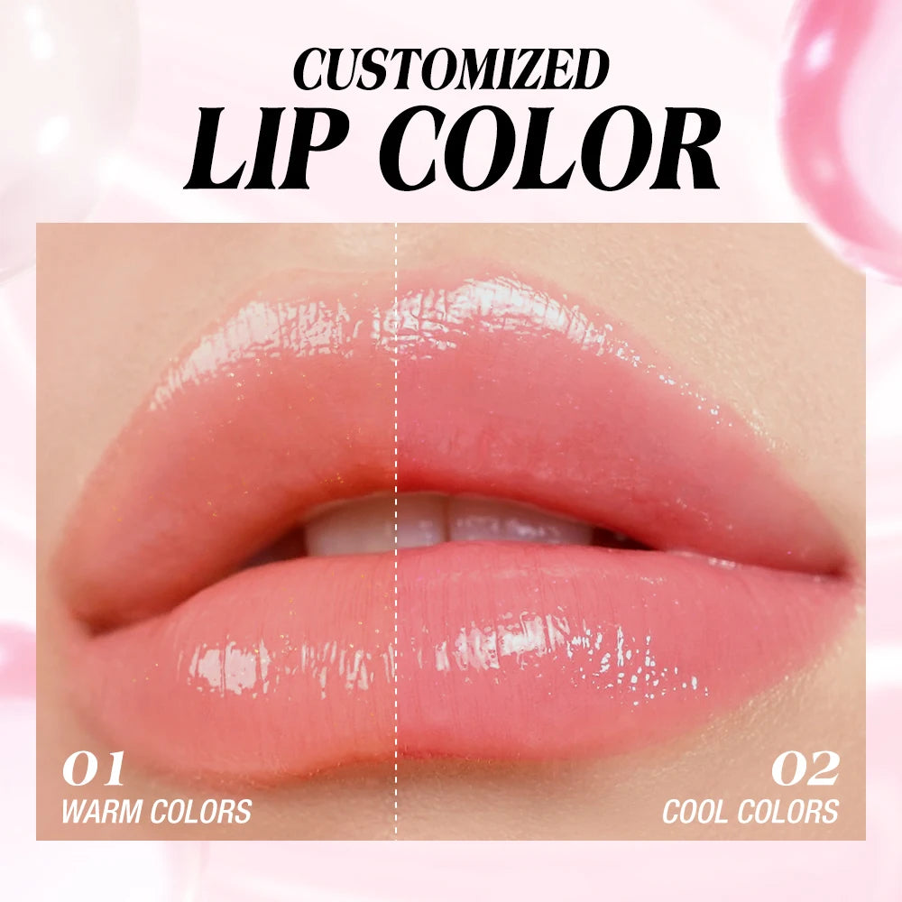 O.TWO.O Color Changing 3-in-1 Lip Balm & Glossy Lipstick