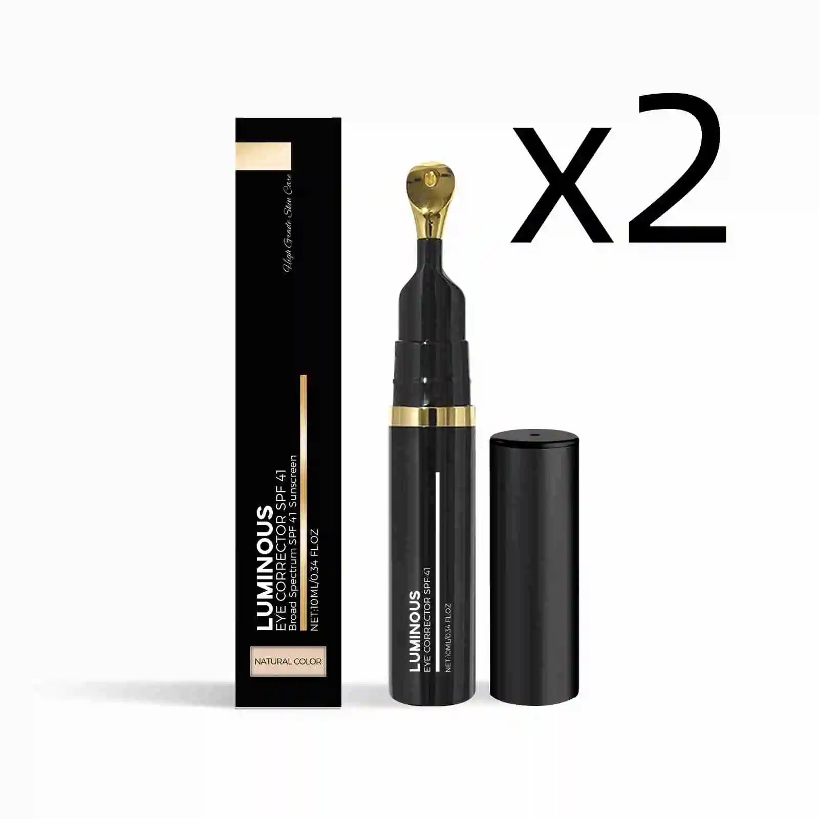 Facial Concealer Waterproof Natural Color Acne High Coverage Brightening Oil Control Moisturizing Liquid Concealer Face Makeup Oasis Select 2x10ml 10ml